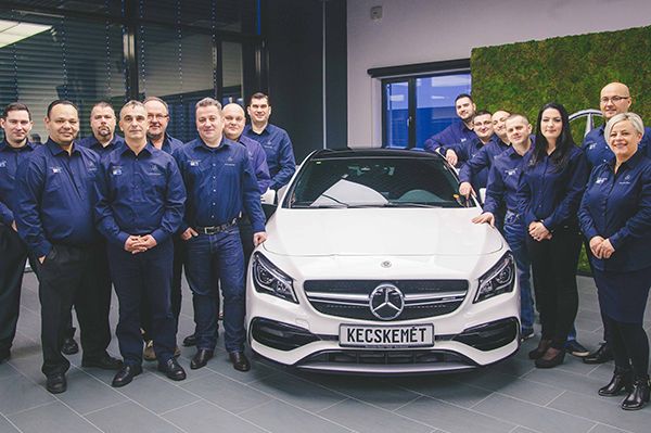 FOREMEN OF THE MERCEDES-BENZ PLANT RECEIVED THEIR DIPLOMAS