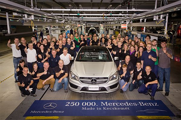 MILESTONE IN PRODUCTION AT THE MERCEDES-BENZ PLANT IN KECSKEMÉT